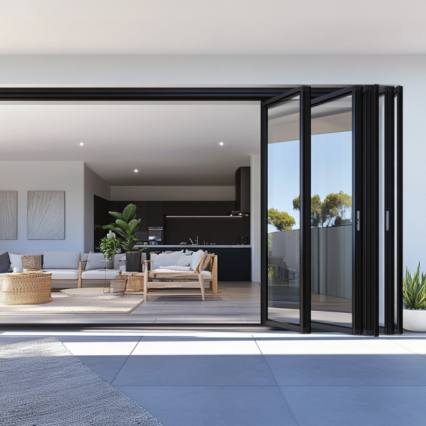 Home with Aluminium Bifold Door Western Sydney